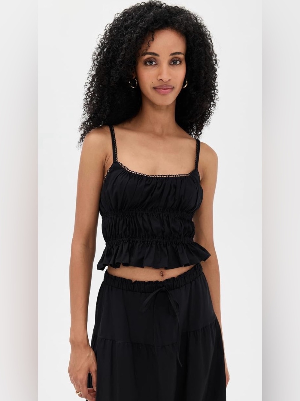 Peixoto Amelia Top in Black